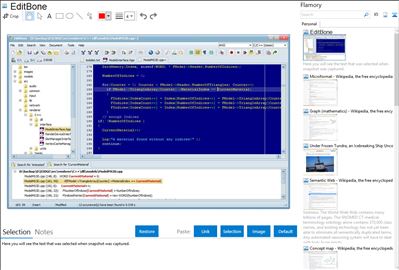 EditBone - Flamory bookmarks and screenshots