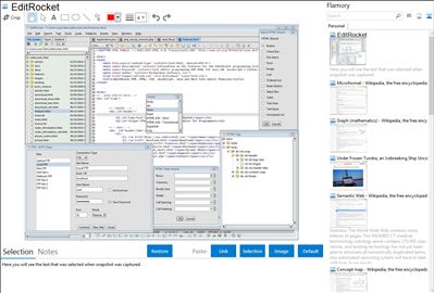 EditRocket - Flamory bookmarks and screenshots