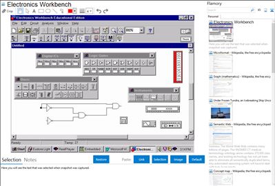 Electronics Workbench - Flamory bookmarks and screenshots