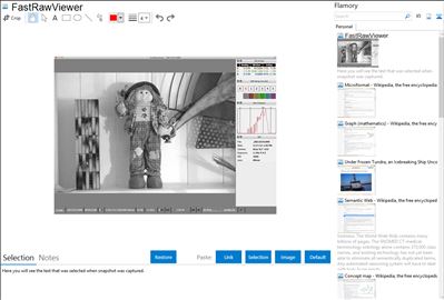 FastRawViewer - Flamory bookmarks and screenshots