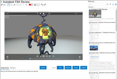 Autodesk FBX Review - Flamory bookmarks and screenshots