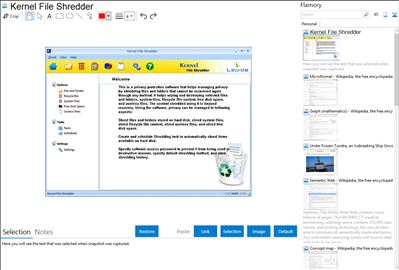 Kernel File Shredder - Flamory bookmarks and screenshots