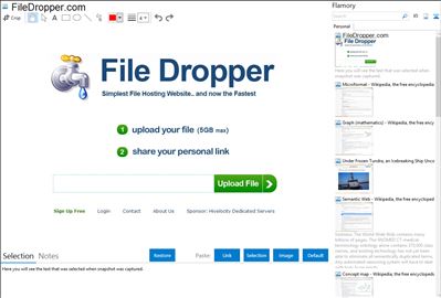FileDropper.com - Flamory bookmarks and screenshots