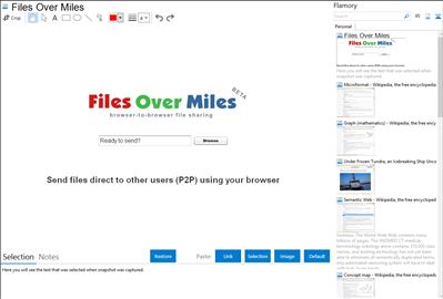 Files Over Miles - Flamory bookmarks and screenshots