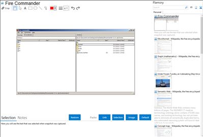 Fire Commander - Flamory bookmarks and screenshots