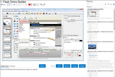 Flash Demo Builder - Flamory bookmarks and screenshots