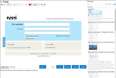 Flisti - Flamory bookmarks and screenshots