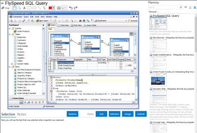 FlySpeed SQL Query - Flamory bookmarks and screenshots