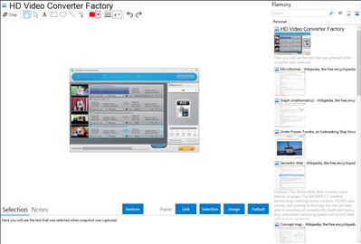 HD Video Converter Factory - Flamory bookmarks and screenshots