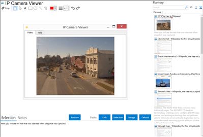 IP Camera Viewer - Flamory bookmarks and screenshots