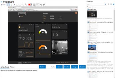 freeboard - Flamory bookmarks and screenshots