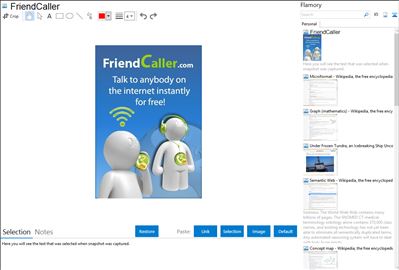 FriendCaller - Flamory bookmarks and screenshots