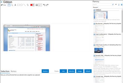 Gibbon - Flamory bookmarks and screenshots