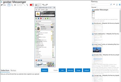 goober Messenger - Flamory bookmarks and screenshots