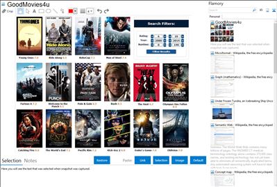 GoodMovies4u - Flamory bookmarks and screenshots