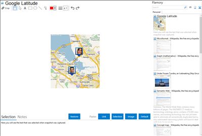 Google Latitude - Flamory bookmarks and screenshots
