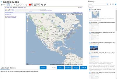 Google Maps - Flamory bookmarks and screenshots