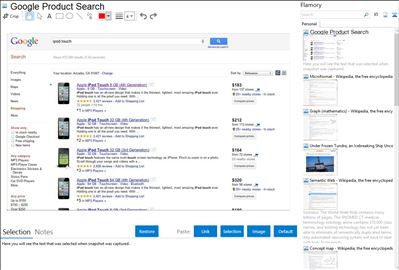 Google Product Search - Flamory bookmarks and screenshots