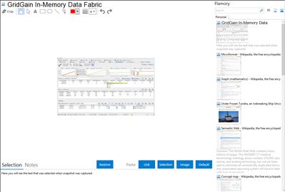 GridGain In-Memory Data Fabric - Flamory bookmarks and screenshots