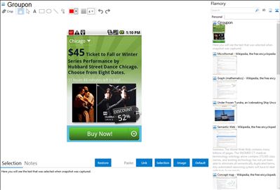 Groupon - Flamory bookmarks and screenshots