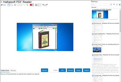 Haihaisoft PDF Reader - Flamory bookmarks and screenshots