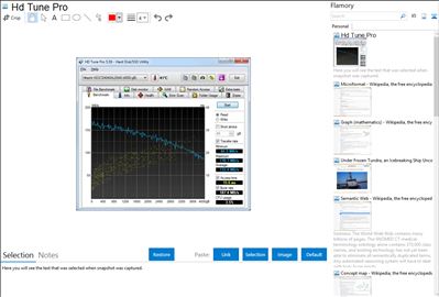 Hd Tune Pro - Flamory bookmarks and screenshots