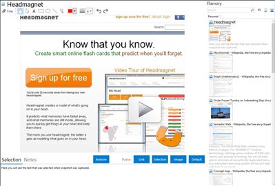 Headmagnet - Flamory bookmarks and screenshots