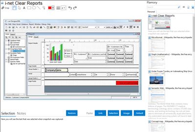 i-net Clear Reports - Flamory bookmarks and screenshots