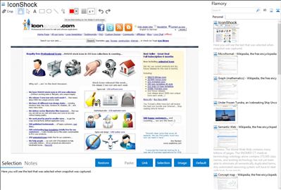 IconShock - Flamory bookmarks and screenshots