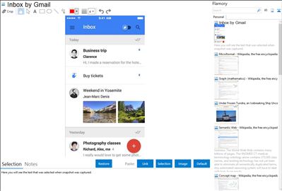 Inbox by Gmail - Flamory bookmarks and screenshots