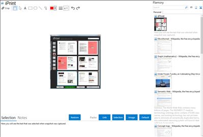 iPrint - Flamory bookmarks and screenshots