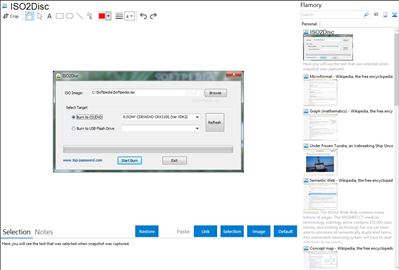 ISO2Disc - Flamory bookmarks and screenshots