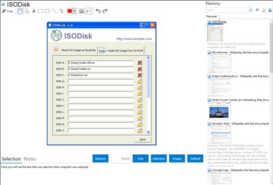 ISODisk - Flamory bookmarks and screenshots