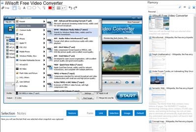 iWisoft Free Video Converter - Flamory bookmarks and screenshots
