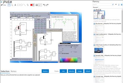 jPicEdt - Flamory bookmarks and screenshots
