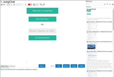 JumpChat - Flamory bookmarks and screenshots