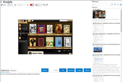 Koobits - Flamory bookmarks and screenshots