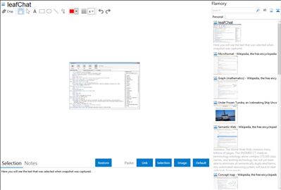 leafChat - Flamory bookmarks and screenshots