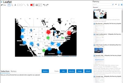 Leaflet - Flamory bookmarks and screenshots