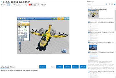 LEGO Digital Designer - Flamory bookmarks and screenshots