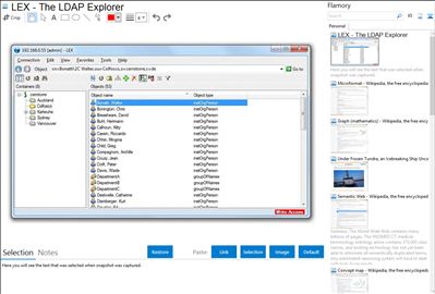 LEX - The LDAP Explorer - Flamory bookmarks and screenshots