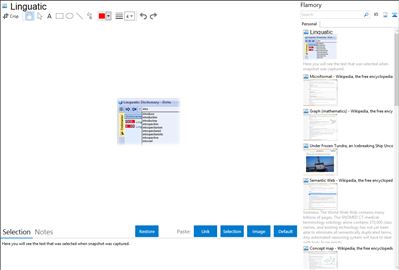 Linguatic - Flamory bookmarks and screenshots