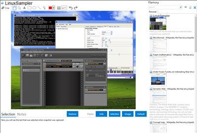 LinuxSampler - Flamory bookmarks and screenshots