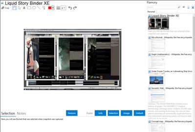 Liquid Story Binder XE - Flamory bookmarks and screenshots