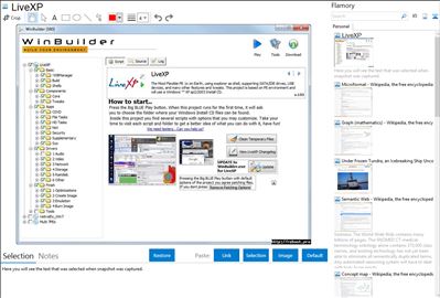 LiveXP - Flamory bookmarks and screenshots