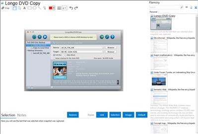 Longo DVD Copy - Flamory bookmarks and screenshots