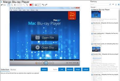 Macgo Blu-ray Player - Flamory bookmarks and screenshots