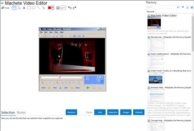 Machete Video Editor - Flamory bookmarks and screenshots