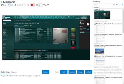 Madsonic - Flamory bookmarks and screenshots