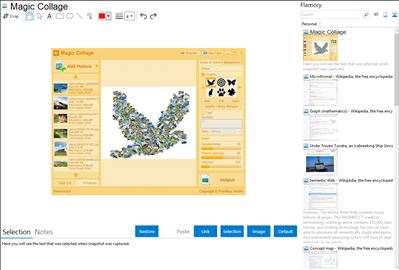 Magic Collage - Flamory bookmarks and screenshots